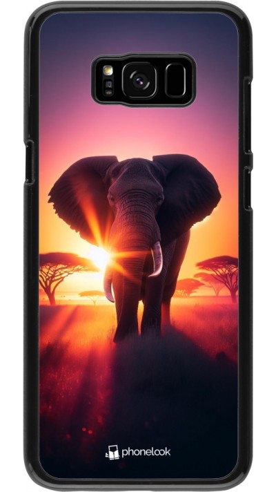 Coque Samsung Galaxy S8+ - Elephant Sunrise Beauty