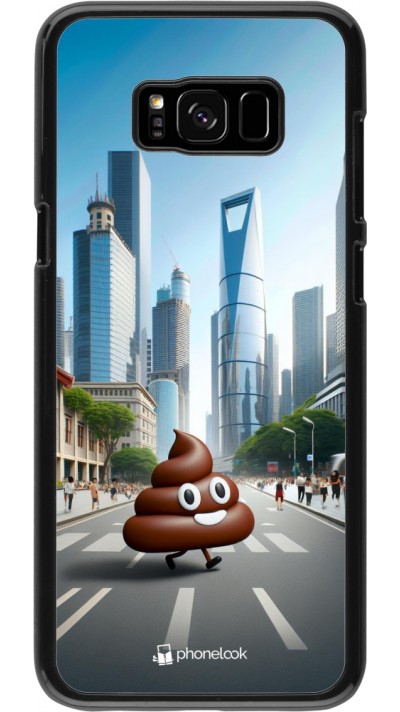 Coque Samsung Galaxy S8+ - Emoji Caca walk