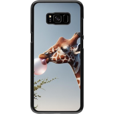 Coque Samsung Galaxy S8+ - Girafe à bulle