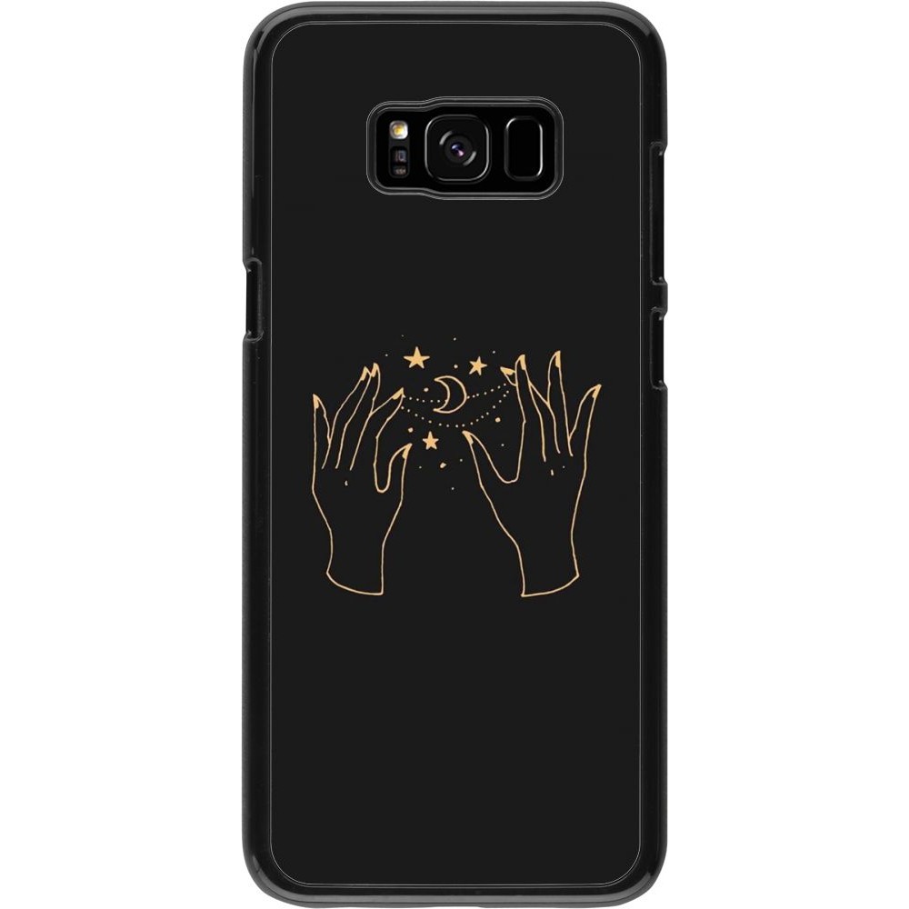 Coque Samsung Galaxy S8+ - Grey magic hands