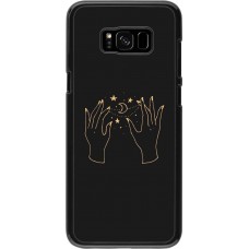 Coque Samsung Galaxy S8+ - Grey magic hands