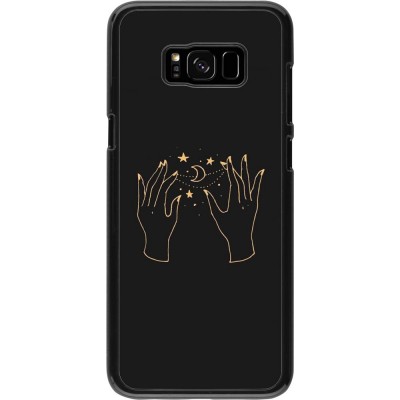 Coque Samsung Galaxy S8+ - Grey magic hands