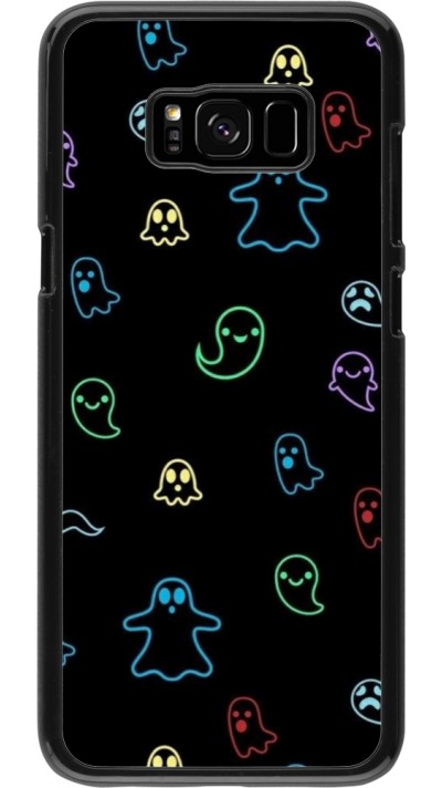 Coque Samsung Galaxy S8+ - Halloween 2024 colorful ghosts