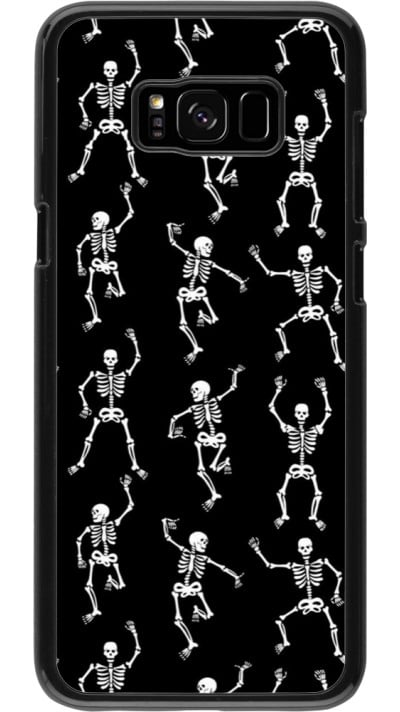 Coque Samsung Galaxy S8+ - Halloween 2024 dancing skeleton