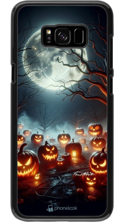 Coque Samsung Galaxy S8+ - Halloween 2024 Many Pumpkins