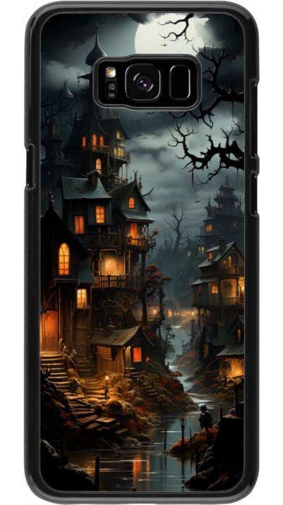 Coque Samsung Galaxy S8+ - Halloween 2024 scary town