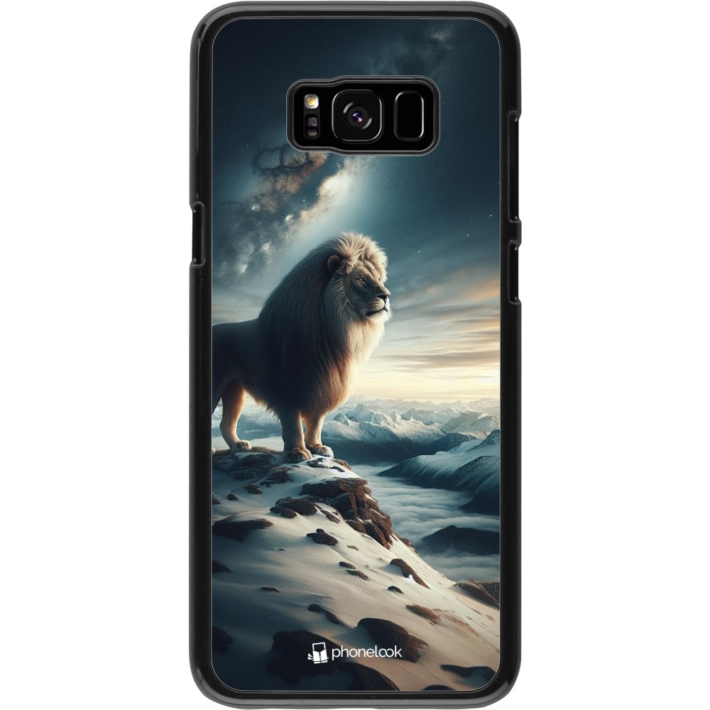 Coque Samsung Galaxy S8+ - Le lion blanc