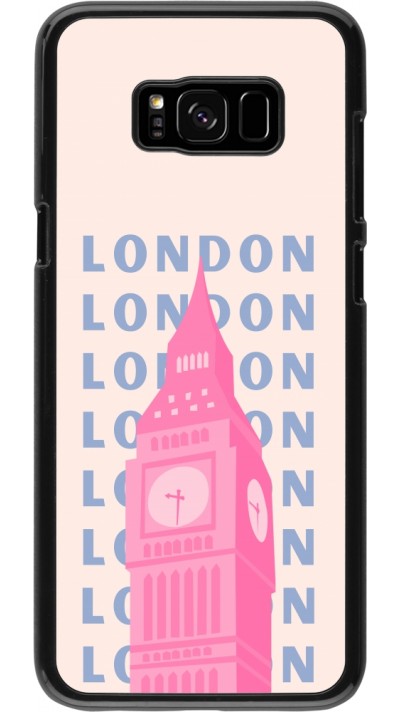 Coque Samsung Galaxy S8+ - London Pink Print