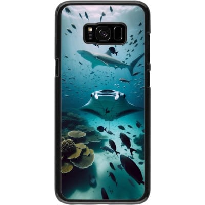 Coque Samsung Galaxy S8+ - Manta Lagon Nettoyage