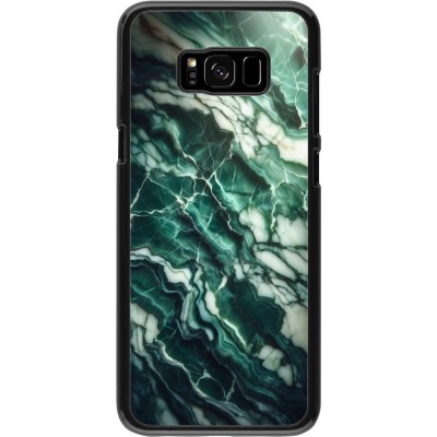 Coque Samsung Galaxy S8+ - Marbre vert majestueux