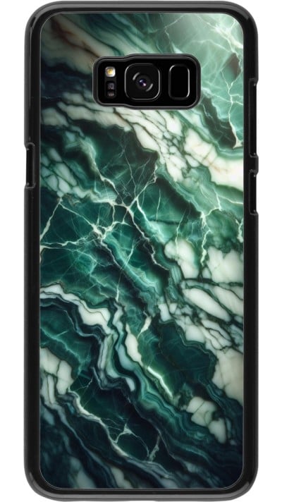 Coque Samsung Galaxy S8+ - Marbre vert majestueux