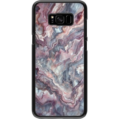 Coque Samsung Galaxy S8+ - Marbre violette argentée