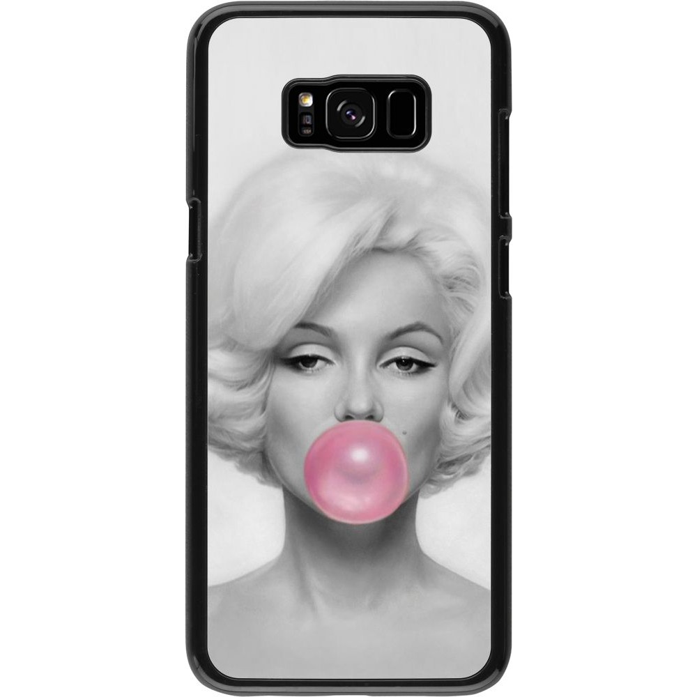 Coque Samsung Galaxy S8+ - Marilyn Bubble