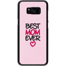 Coque Samsung Galaxy S8+ - Mom 2023 best Mom ever pink