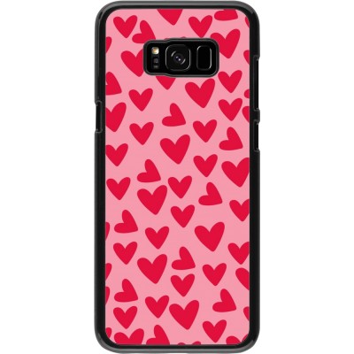 Coque Samsung Galaxy S8+ - Mom 2024 petits coeurs