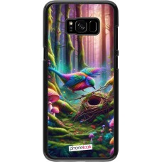 Coque Samsung Galaxy S8+ - Oiseau Nid Forêt