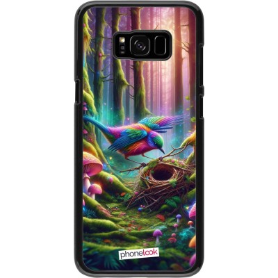 Coque Samsung Galaxy S8+ - Oiseau Nid Forêt