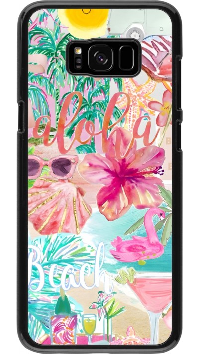 Coque Samsung Galaxy S8+ - Preppy Collage Aloha