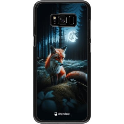 Coque Samsung Galaxy S8+ - Renard lune forêt