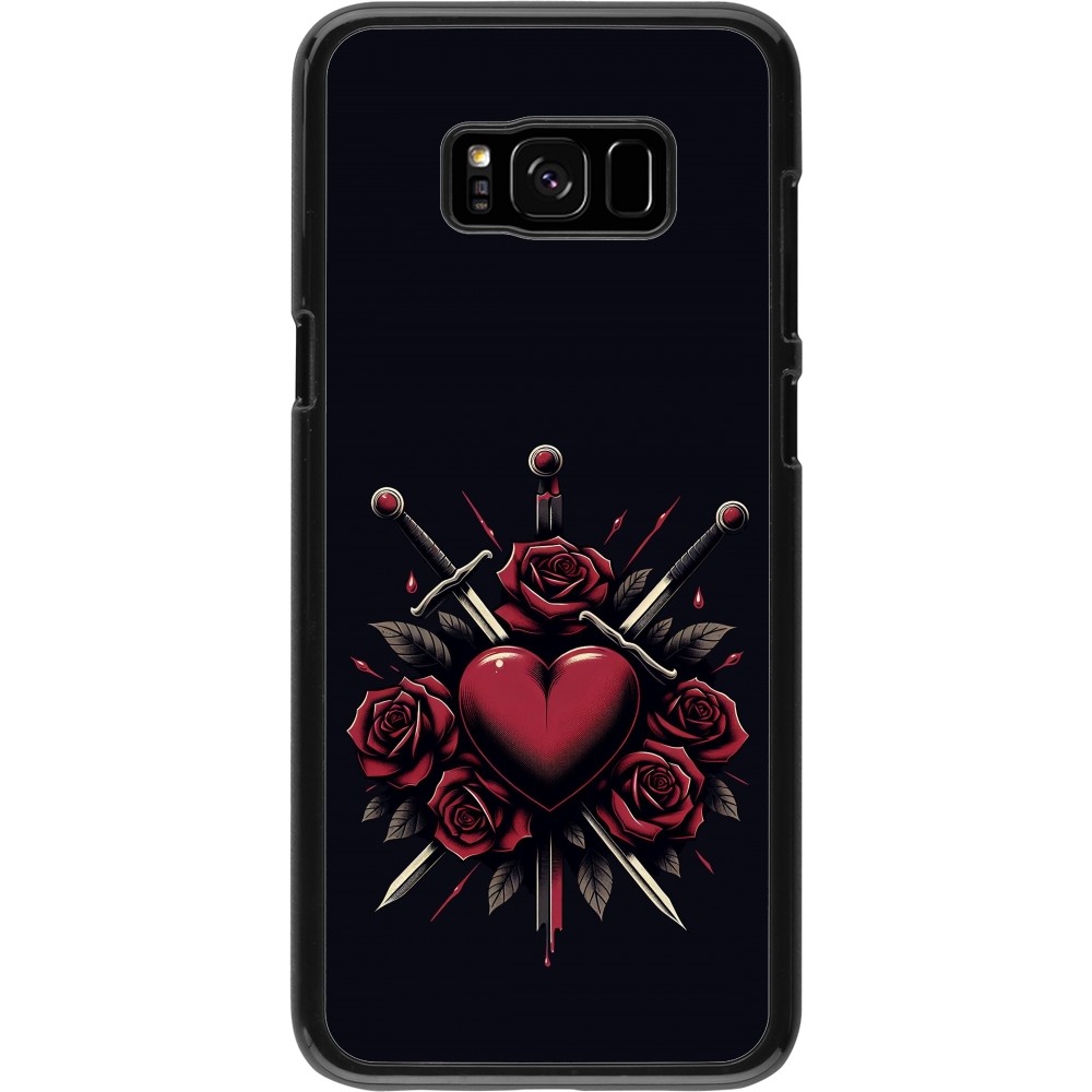 Coque Samsung Galaxy S8+ - Valentine 2024 gothic love