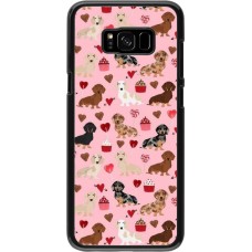 Coque Samsung Galaxy S8+ - Valentine 2024 puppy love