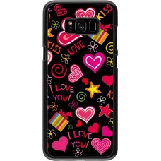 Coque Samsung Galaxy S8+ - Valentine 2023 love symbols