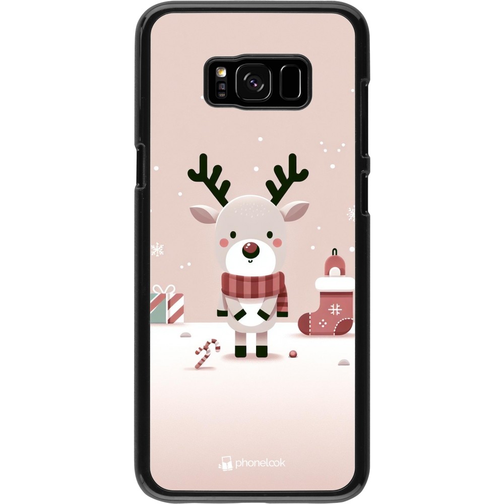 Coque Samsung Galaxy S8+ - Noël 2023 Choupinette Renne