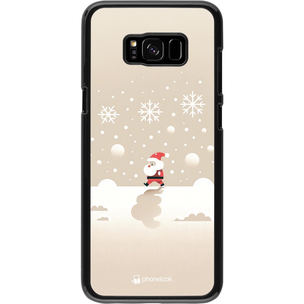 Coque Samsung Galaxy S8+ - Noël 2023 Minimalist Santa