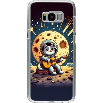 Coque Samsung Galaxy S8+ - Plastique transparent AstroCat RockLune