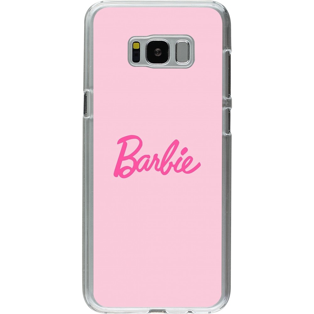 Coque Samsung Galaxy S8+ - Plastique transparent Barbie Text