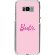 Coque Samsung Galaxy S8+ - Plastique transparent Barbie Text