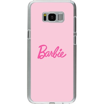 Coque Samsung Galaxy S8+ - Plastique transparent Barbie Text