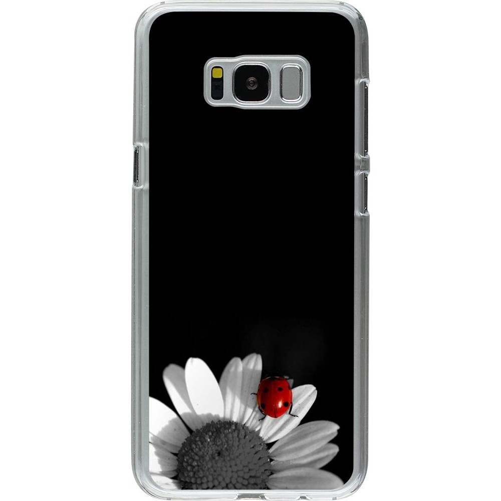 Coque Samsung Galaxy S8+ - Plastique transparent Black and white Cox