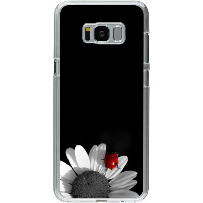 Coque Samsung Galaxy S8+ - Plastique transparent Black and white Cox