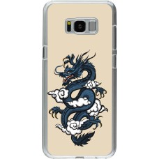 Coque Samsung Galaxy S8+ - Plastique transparent Blue Dragon Tattoo