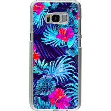 Coque Samsung Galaxy S8+ - Plastique transparent Blue Forest