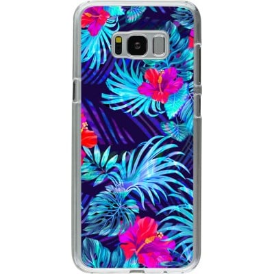 Coque Samsung Galaxy S8+ - Plastique transparent Blue Forest