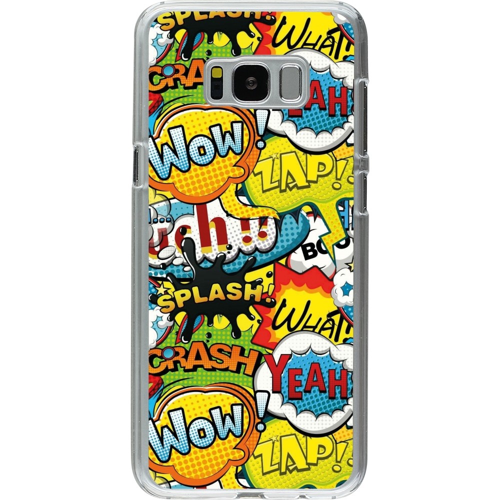 Coque Samsung Galaxy S8+ - Plastique transparent Cartoons slogans