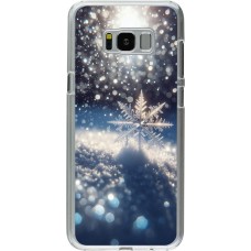 Coque Samsung Galaxy S8+ - Plastique transparent Flocon Solaire Éclat