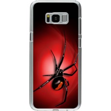 Coque Samsung Galaxy S8+ - Plastique transparent Halloween 2023 spider black widow