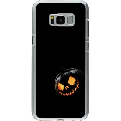 Coque Samsung Galaxy S8+ - Plastique transparent Halloween 2023 discreet pumpkin