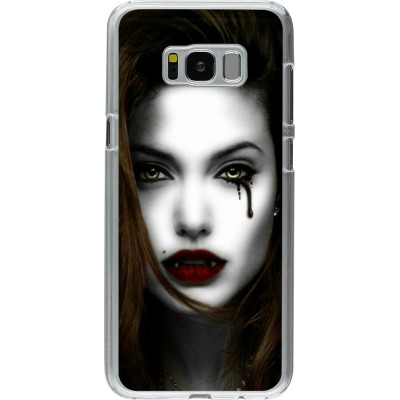 Coque Samsung Galaxy S8+ - Plastique transparent Halloween 2023 gothic vampire