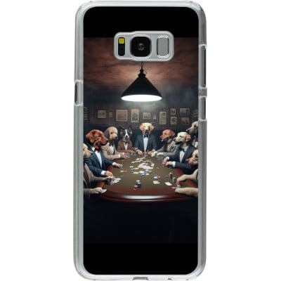 Coque Samsung Galaxy S8+ - Plastique transparent Les pokerdogs