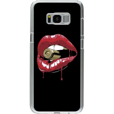 Coque Samsung Galaxy S8+ - Plastique transparent Lips bullet