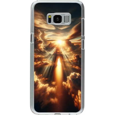 Coque Samsung Galaxy S8+ - Plastique transparent Lueur Céleste Zenith