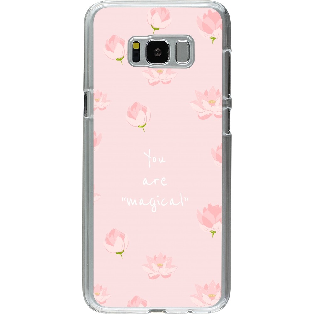 Coque Samsung Galaxy S8+ - Plastique transparent Mom 2023 your are magical