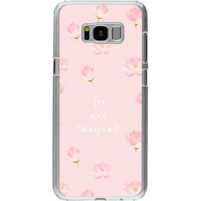 Coque Samsung Galaxy S8+ - Plastique transparent Mom 2023 your are magical