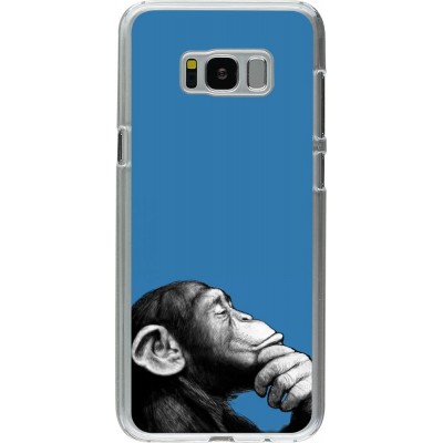 Coque Samsung Galaxy S8+ - Plastique transparent Monkey Pop Art