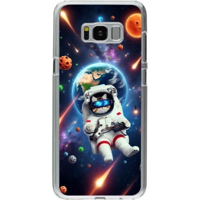 Coque Samsung Galaxy S8+ - Plastique transparent VR SpaceCat Odyssey