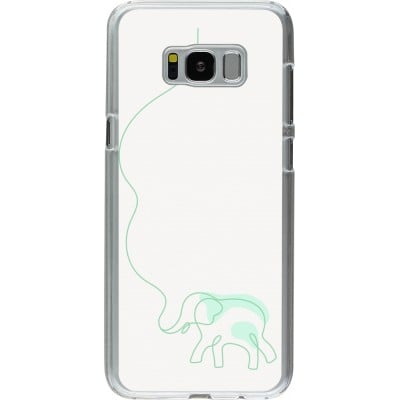 Coque Samsung Galaxy S8+ - Plastique transparent Spring 23 baby elephant